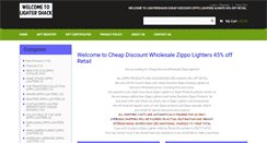 Desktop Screenshot of lightershack.com